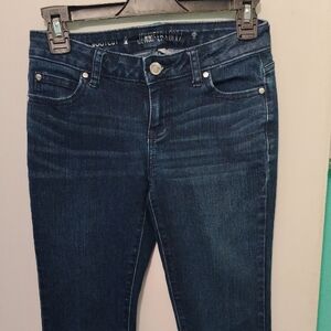 Jennifer Lopez Dark Blue Skinny Jeans